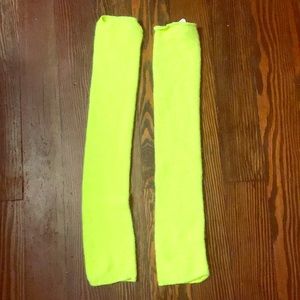 Flash Dance! Neon Leg Warmers